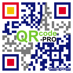 QR code with logo E0l0