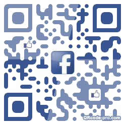 QR code with logo E420