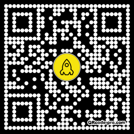 QR code with logo E4U0