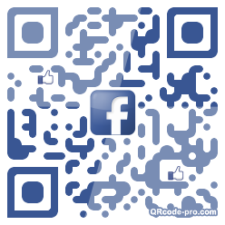 QR code with logo E4p0