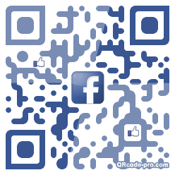 QR code with logo E830