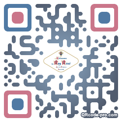 QR code with logo ERO0