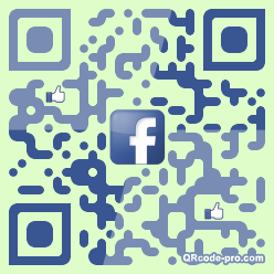 QR code with logo ESk0