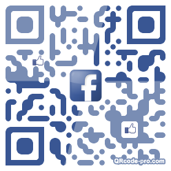 QR code with logo EbD0