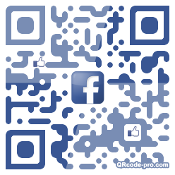 QR code with logo EbK0