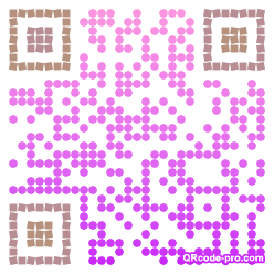 QR code with logo Eiw0