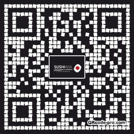 QR code with logo Eo30