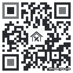 QR code with logo EXx0