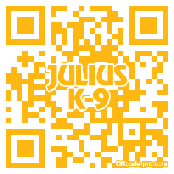 QR code with logo F2T0