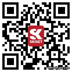 QR code with logo F3A0