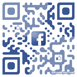 QR code with logo F3Y0