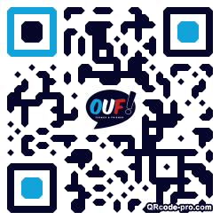 QR code with logo F3d0