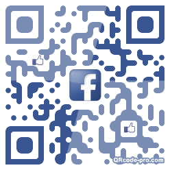 QR code with logo F400