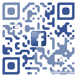 QR code with logo F440