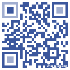 QR code with logo F4R0