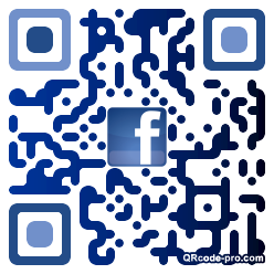 QR code with logo F9l0