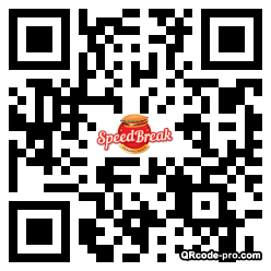 QR code with logo FEY0