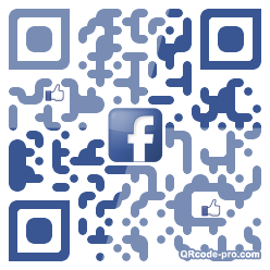 QR code with logo FM20