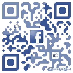 QR code with logo FSW0