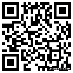 QR code with logo FUN0