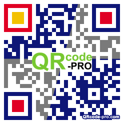 QR code with logo Fd40