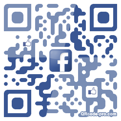 QR code with logo Fez0