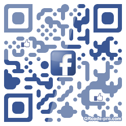 QR code with logo Fi40