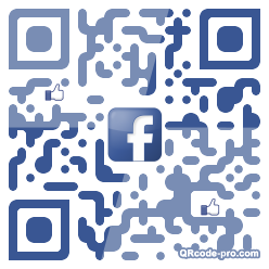 QR code with logo FmI0