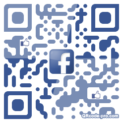 QR code with logo FsI0