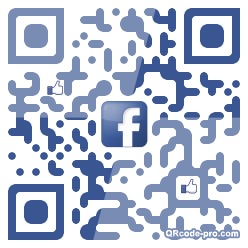 QR code with logo FsN0