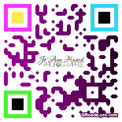 QR code with logo Fxh0