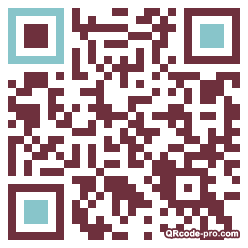 QR code with logo GN90