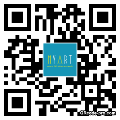 QR code with logo GSS0