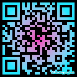 QR code with logo Gwb0