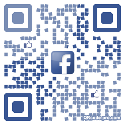 QR code with logo H1Y0