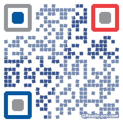 QR code with logo H220