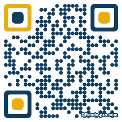 QR code with logo H2g0