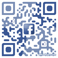 QR code with logo H350