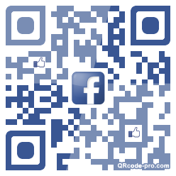 QR code with logo H7J0