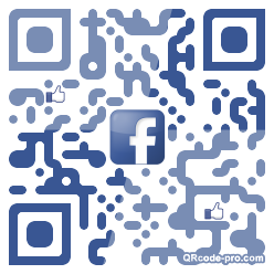 QR code with logo HC60