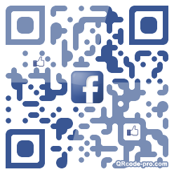 QR code with logo HGr0