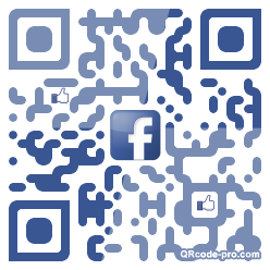 QR code with logo HGs0