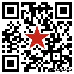 QR code with logo HL80