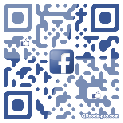 QR code with logo HLD0