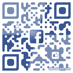 QR code with logo HQr0