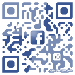 QR code with logo HeO0