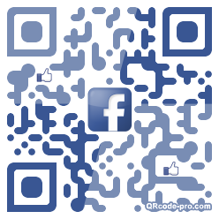 QR code with logo Heu0