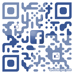 QR code with logo Hjd0