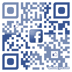 QR code with logo HmH0