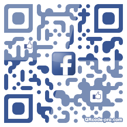 QR code with logo Hqm0